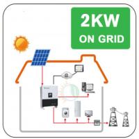 Hệ Thống Điện Mặt Trời Hòa Lưới Gia Đình 2KW